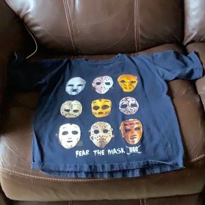 DSC Fear The Mask Goalie T-Shirt youth Large Short Sleeve